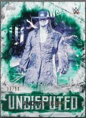 Undertaker [Green] #44 Wrestling Cards 2018 Topps WWE Undisputed Prices