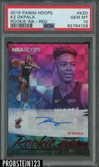 KZ Okpala [Red] #KZO Basketball Cards 2019 Panini Hoops Rookie Ink Autographs Prices