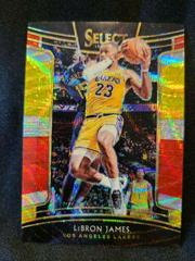 LeBron James [Tri Color Prizm] Basketball Cards 2018 Panini Select Prices