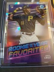 Oneil Cruz [Atomic] Baseball Cards 2022 Bowman Rookie of the Year Favorites Prices