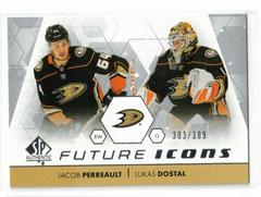 Jacob Perreault, Lukas Dostal #FI-1 Hockey Cards 2022 SP Authentic Future Icons Prices