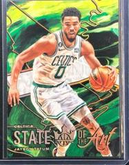 Jayson Tatum #7 Basketball Cards 2022 Panini Court Kings State of the Art Prices