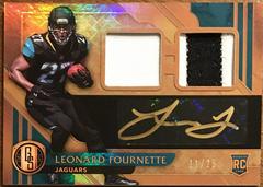 Leonard Fournette [Jersey Autographs Double] #242 Football Cards 2017 Panini Gold Standard Prices