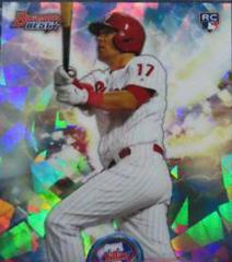 Rhys Hoskins [Atomic] Baseball Cards 2018 Bowman's Best Power Producers Prices