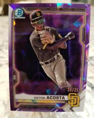 Victor Acosta [Purple] #BCP-151 Baseball Cards 2021 Bowman Chrome Sapphire Prospects Prices