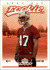 Aaron Walker #411 Football Cards 2003 Upper Deck MVP Prices