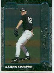 Aaron Myette #315 Baseball Cards 1999 Bowman Chrome Prices