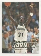 Kevin Garnett #250 Basketball Cards 1997 Fleer Prices