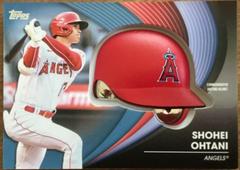 Shohei Ohtani [Blue] #BH-SO Baseball Cards 2022 Topps Batting Helmet Relic Prices