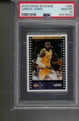 LeBron James Basketball Cards 2019 Panini Stickers Prices