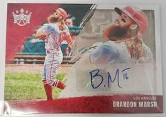 Brandon Marsh #DKS-BM Baseball Cards 2022 Panini Diamond Kings DK Signatures Prices