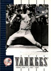 Tommy John #35 Baseball Cards 2000 Upper Deck Yankees Legends Prices