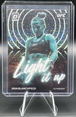 Erin Blanchfield [White Sparkle] #5 Ufc Cards 2023 Panini Donruss Optic UFC Light It Up Prices