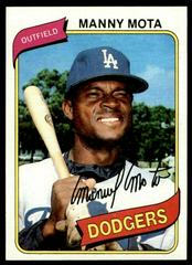 Manny Mota #104 Baseball Cards 1980 Topps Prices