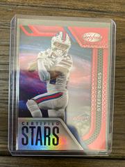 Stefon Diggs [Red] #CS-24 Football Cards 2022 Panini Certified Stars Prices