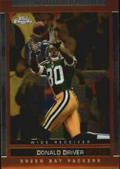 Donald Driver [Chrome] #3 Football Cards 2003 Topps Draft Picks & Prospects Prices