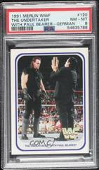 The Undertaker, Paul Bearer [German] Wrestling Cards 1991 Merlin WWF Prices