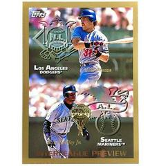 Ken Griffey Jr. , Mike Piazza [Diamondbacks Inaugural] #479 Baseball Cards 1998 Topps Prices