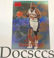 Dennis Scott Star Rubies #185 Basketball Cards 1998 Skybox Premium Prices