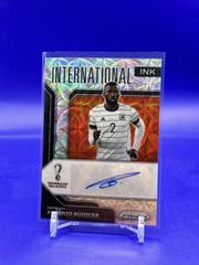 Antonio Rudiger [Choice Silver] Soccer Cards 2022 Panini Prizm World Cup International Ink Autograph Prices