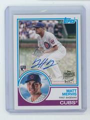 Matt Mervis Baseball Cards 2023 Topps Archives 1983 Fan Favorites Autographs Prices