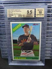 Joe Panik [Red Ink] #JP Baseball Cards 2015 Topps Heritage Real One Autographs Prices