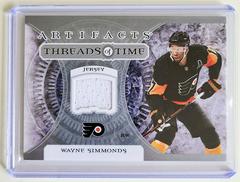 Wayne Simmonds #TT-WS Hockey Cards 2022 Upper Deck Artifacts Threads of Time Prices
