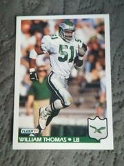 William Thomas Football Cards 1992 Fleer Prices