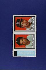 Early Wynn [Ed Mathews] Baseball Cards 1962 Topps Stamp Panels Prices