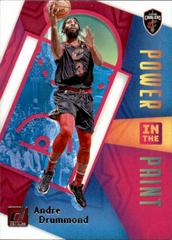 Andre Drummond Basketball Cards 2020 Donruss Power in the Paint Prices