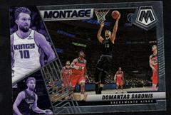 Domantas Sabonis #9 Basketball Cards 2021 Panini Mosaic Montage Prices