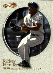 Rickey Henderson #45 Baseball Cards 2001 Fleer Futures Prices