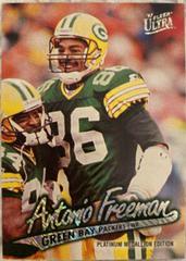 Antonio Freeman [Platinum Medallion] #P171 Football Cards 1997 Ultra Prices