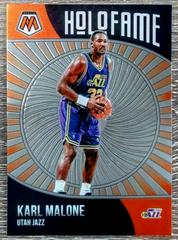 Karl Malone #15 Basketball Cards 2020 Panini Mosaic HoloFame Prices
