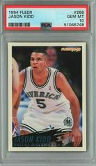 Jason Kidd #268 Basketball Cards 1994 Fleer Prices