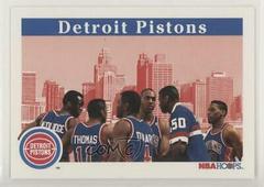 Detroit Pistons Basketball Cards 1992 Hoops Prices