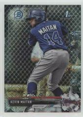 Kevin Maitan Baseball Cards 2017 Bowman Mega Box Chrome Prospects Prices