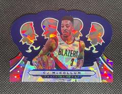 CJ McCollum [Crystal Blue] #4 Basketball Cards 2019 Panini Crown Royale Prices