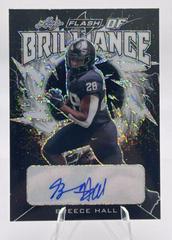 Breece Hall [Metalized Sparkles Black] #FB-BH1 Football Cards 2022 Leaf Flash of Brilliance Autographs Prices