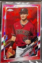 Pavin Smith [Red] #444 Baseball Cards 2021 Topps Chrome Sapphire Prices