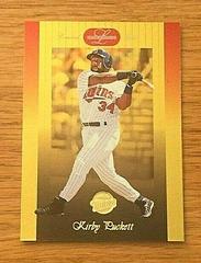 Kirby Puckett [Gold] Baseball Cards 1996 Leaf Limited Prices