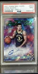 Chris Duarte [Green] Basketball Cards 2021 Panini Hoops Rookie Ink Autographs Prices
