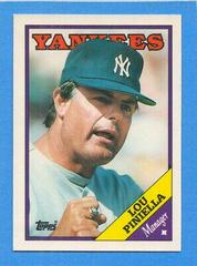 Lou Piniella #44 Baseball Cards 1988 Topps Tiffany Prices
