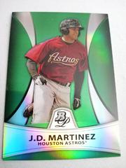 J. D. Martinez [Green Refractor] Baseball Cards 2010 Bowman Platinum Prospects Prices
