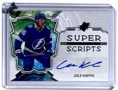 Cole Koepke #SSR-CK Hockey Cards 2022 SPx Rookie Superscripts Autographs Prices