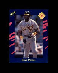 Dave Parker Baseball Cards 1990 Classic Prices