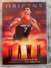 Wendell Moore Jr. [Red] #24 Basketball Cards 2022 Panini Origins Dawn Prices