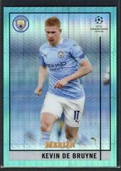 Kevin De Bruyne [Aqua Prism Refractor] Soccer Cards 2020 Topps Merlin Chrome UEFA Champions League Prices