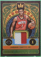 Jabari Smith Jr. [Prime] #AN-JSJ Basketball Cards 2022 Panini Court Kings Art Nouveau Prices