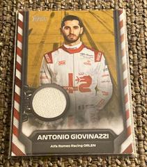Antonio Giovinazzi [Gold] #F1R-AG Racing Cards 2021 Topps Formula 1 F1 Relics Prices